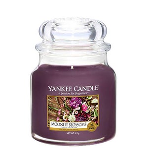 Yankee Candle Original Jar Candles Medium Moonlit Blossoms 411g