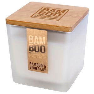 BAMBOO Large Candle Ginger Lily 210g