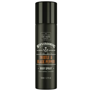 Scottish Fine Soaps Men's Grooming Thistle and Black Pepper Body Spray 150ml
