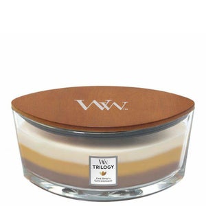 WoodWick Trilogy Candles Café Sweets Ellipse Candle 453.6g / 16 oz.