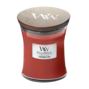 WoodWick Hourglass Candles Cinnamon Chai Medium Candle 275g / 9.7 oz.