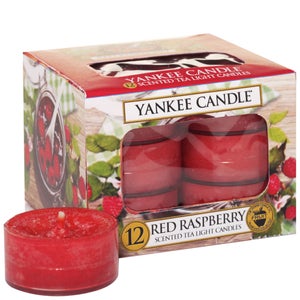 Yankee Candle Tea Lights Red Raspberry