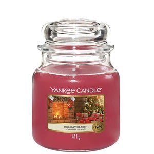 Yankee Candle Original Jar Candles Medium Holiday Hearth 411g