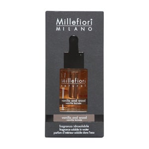 Millefiori Milano Hydro Ultrasonic Diffusers Vanilla and Wood Water Soluble Fragrance 15ml