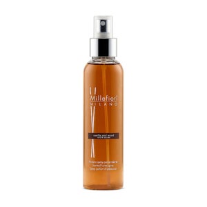 Millefiori Milano Scented Home Spray Vanilla and Wood 150ml