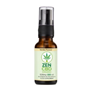 Zen CBD Organic CBD Flavour Spray 500mg 20ml
