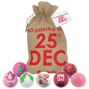 Bomb Cosmetics Christmas 2021 25th December Sack