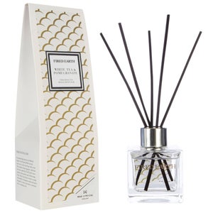 Fired Earth Fragranced Reed Diffuser White Tea and Pomegranate 100ml