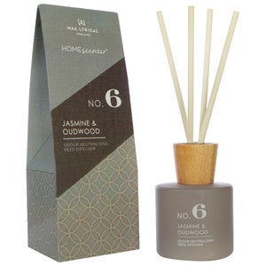 Wax Lyrical Homescenter Reed Diffuser Jasmine and Oudwood 180ml