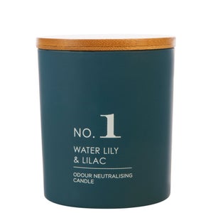 Wax Lyrical Homescenter Medium Candle Water Lily and Lilac 190g
