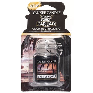 Yankee Candle Car Jar Ultimate Black Coconut