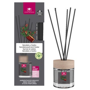 Cristalinas Reed Diffuser Sandalwood & Cedar 35ml