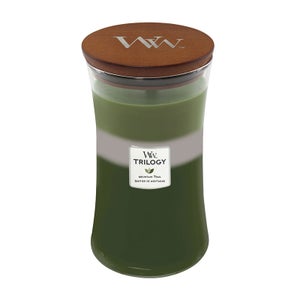 WoodWick Trilogy Candles Mountain Trail Large Hourglass Candle 609.5g / 21.5 oz.