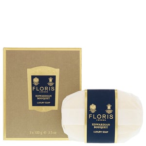 Floris London Edwardian Bouquet - Luxury Soap 3 x 100g