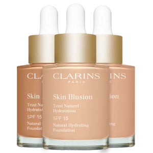 Clarins Skin Illusion Hydrating Foundation SPF15 107 Beige 30ml / 1 fl.oz.