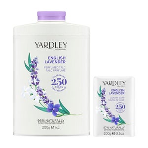 Yardley English Lavender London English Lavender Talc and Soap Set