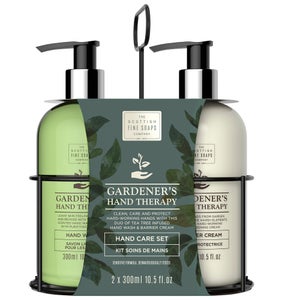 The Scottish Fine Soaps Company Gardener's Hand Therapy Hand Care Set 2 x 300ml