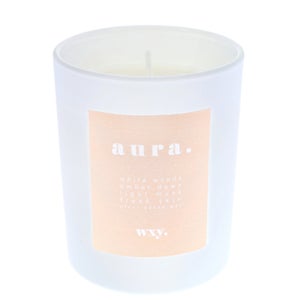 WXY. Classic Candle Aura: White Woods and Amber Down 198g