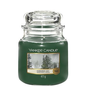 Yankee Candle Original Jar Candles Medium Evergreen Mist 411g