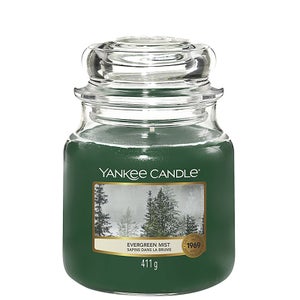 Yankee Candle Original Jar Candles Medium Evergreen Mist 411g