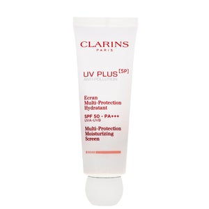 Clarins UV Plus [5P] Anti-Pollution Multi-Protection Moisturizing Screen SPF50 Rose 50ml