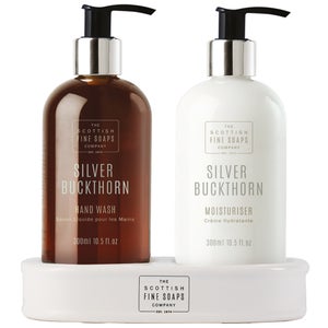 The Scottish Fine Soaps Company Silver Buckthorn Hand Care Set