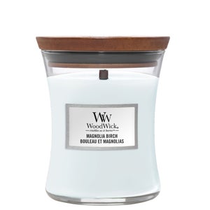 WoodWick Hourglass Candles Magnolia Birch Medium Candle 275g / 9.7 oz.