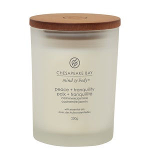 Chesapeake Bay Mind and Body Medium Jar Peace and Tranquility Candle 250g