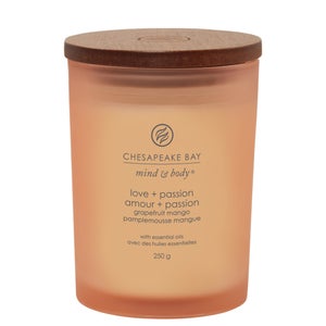 Chesapeake Bay Mind and Body Medium Jar Love and Passion Candle 250g