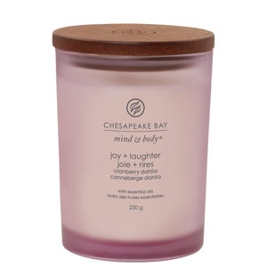 Chesapeake Bay Mind and Body Medium Jar Joy and Laughter Candle 250g