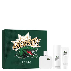 Lacoste L.12.12 Blanc Pour Lui Eau de Toilette Spray 100ml Gift Set
