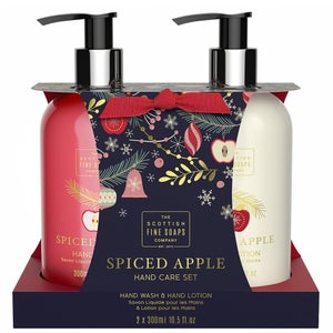 Scottish Fine Soaps Spiced Apple Hand Care 2 x 300ml