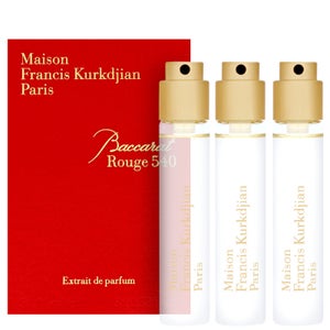 Maison Francis Kurkdjian Baccarat Rouge 540 Extrait de Parfum Spray Refills for Globe Trotter 3 x 11ml