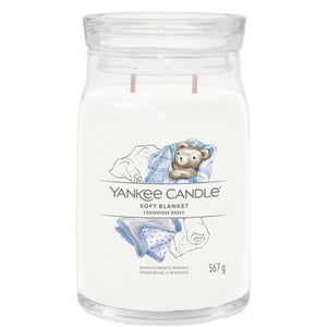 Yankee Candle Signature Jar Candle Large Jar Soft Blanket 567g