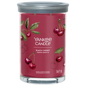 Yankee Candle Signature Jar Candle Large Tumbler Black Cherry 567g