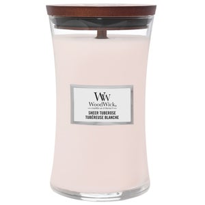 WoodWick Hourglass Candles Sheer Tuberose Large Candle 610g