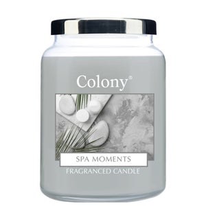 Wax Lyrical Colony Medium Candle Jar Spa Moments 335g