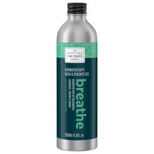 The Scottish Fine Soaps Company Well Being Aromatherapy Breathe Bath & Shower Gel 250ml
