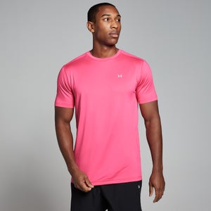 MP Herren Velocity Kurzarm-T-Shirt — Hot Pink