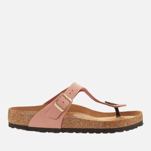 Birkenstock Women's Gizeh Slim-Fit Nubuck Toe-Post Sandals
