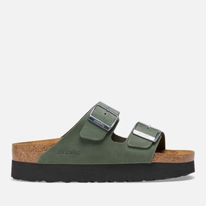 Papillio Women's Arizona Platform Slim-Fit Nubuck Double Strap Sandals
