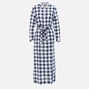 Barbour Women's Marine Maxi Dress - Navy Check