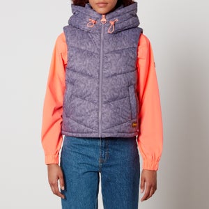 Barbour International Snake-Print Halton Gilet