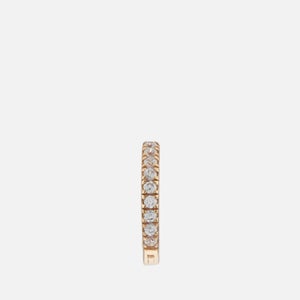 Astrid & Miyu Gold-Tone Crystal Hoop Single Earring