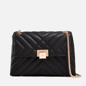 Dune Dorchester Quilted Faux Leather Shoulder Bag
