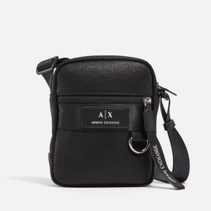 Armani Exchange Faux Leather Messenger Bag