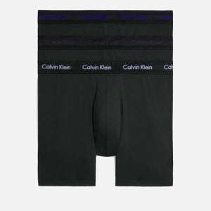 Calvin Klein 3 Pack Cotton-Blend Boxer Briefs
