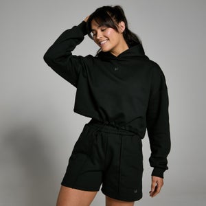 MP Women's Lifestyle Cropped Hoodie - Black 