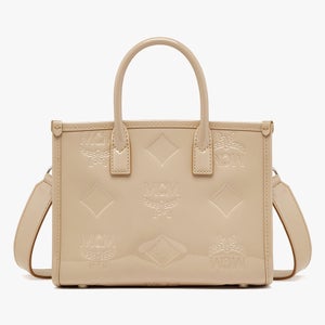 MCM Munchen Mini Leather Tote Bag