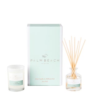 Palm Beach Collection Sea Salt Mini Candle and Diffuser Gift Pack